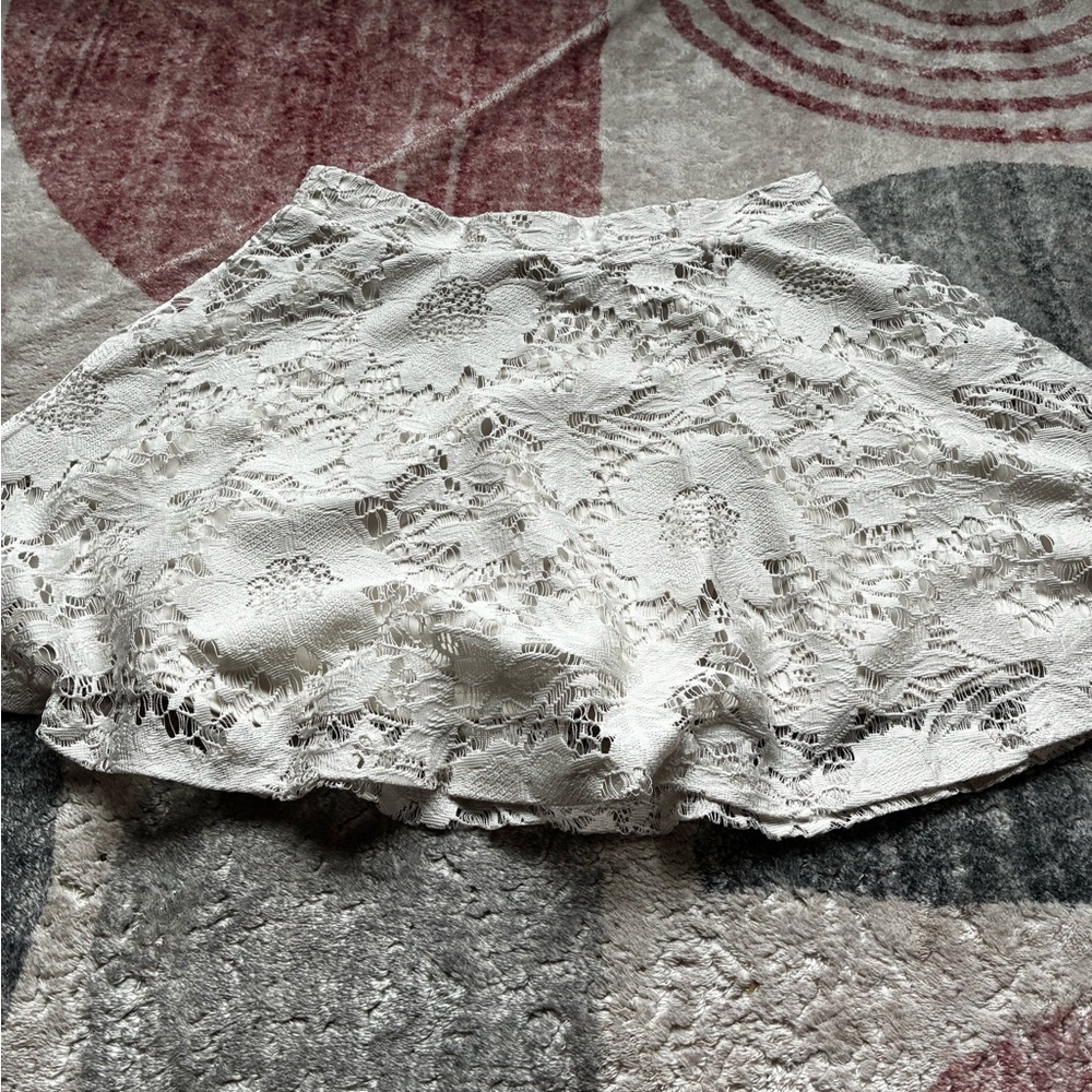 Aeropostale Ivory Lace Skirt